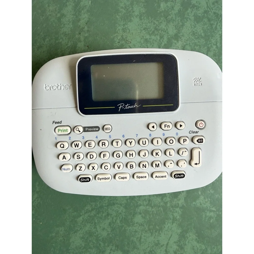 Brother P-Touch PT-M95 Handheld Label Maker Tested Working No Tape